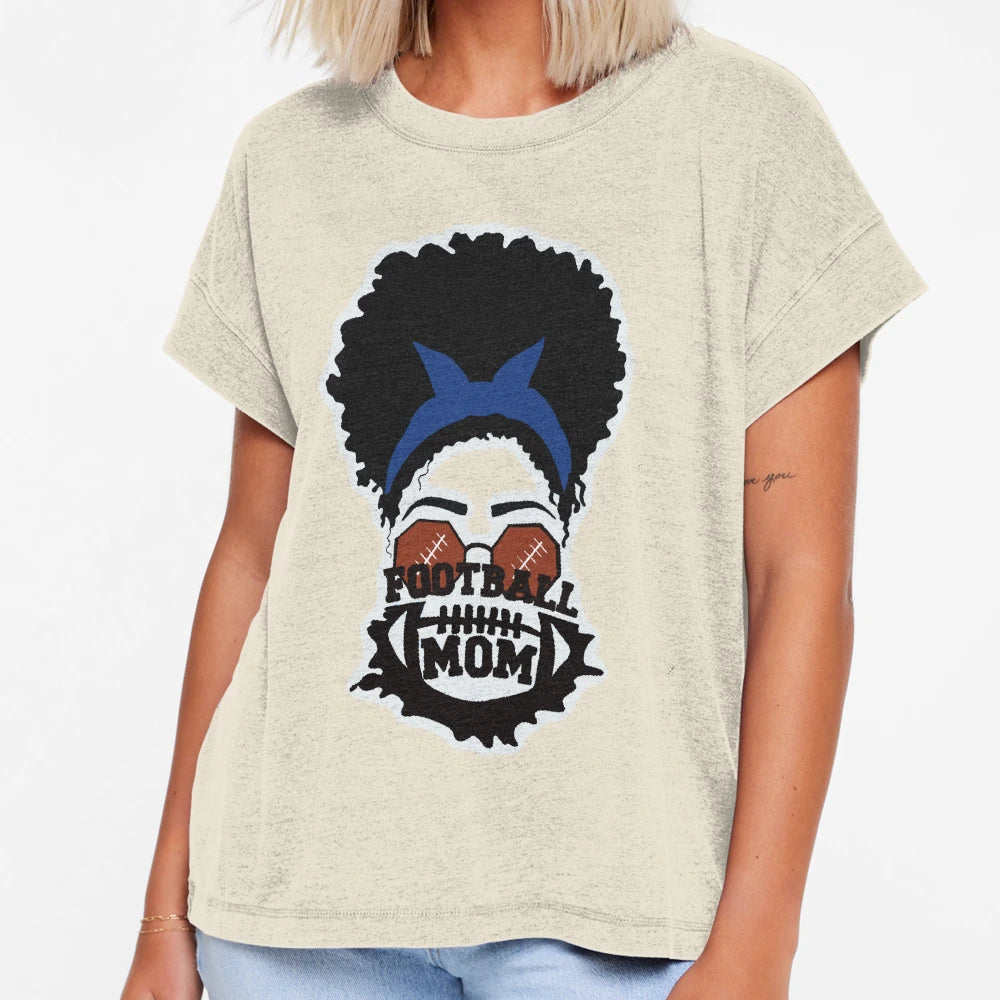 Fball Momblue T-Shirt - Streetwear Style for Adults - T-Shirt, Sweatshirt, Hoodie