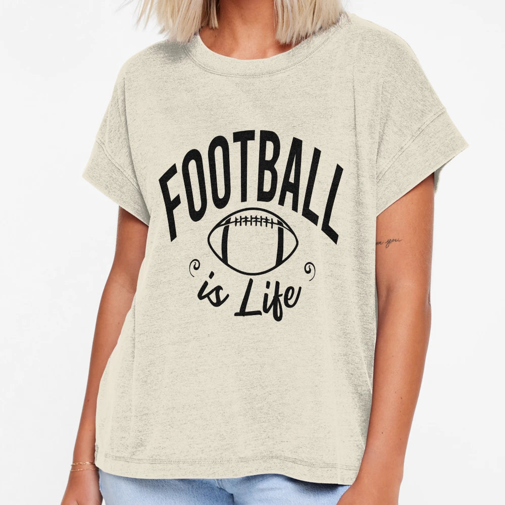 American Football Is Life T-Shirt - Graphic Print Men Women - T-Shirt, Sweatshirt, Hoodie