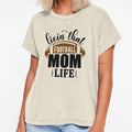 Living That Football Mom Life Football T-Shirt - Trendy Graphic Men Women - T-Shirt, Sweatshirt, Hoodie