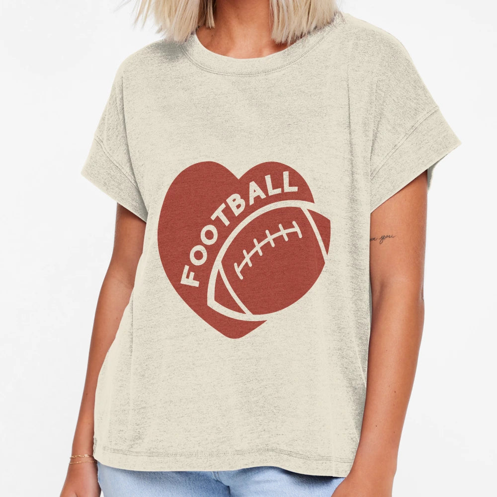 American Football Cartoon T-Shirt - Custom Art Print Unisex - T-Shirt, Sweatshirt, Hoodie