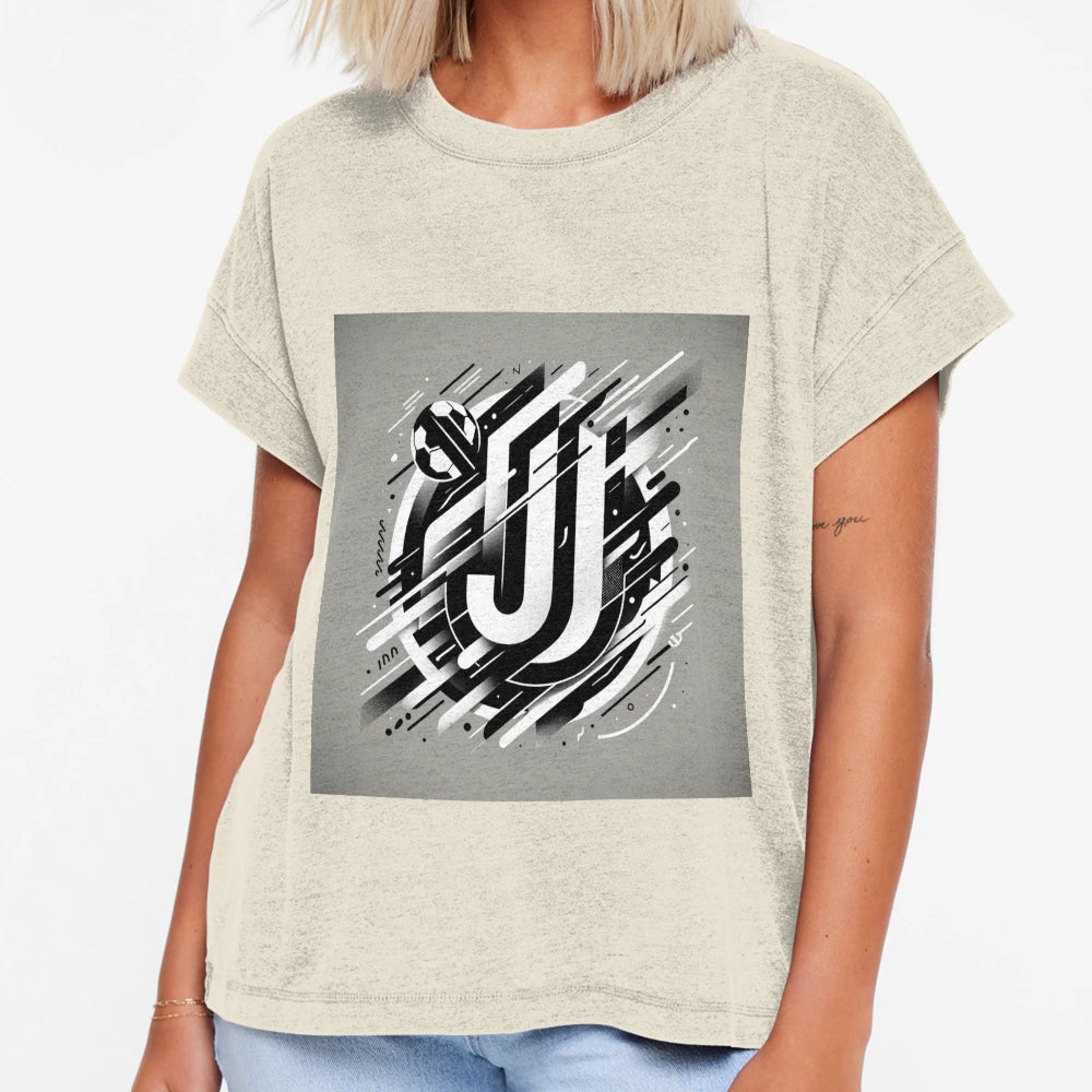 Juventus Football T-Shirt - Custom Art Print Unisex - T-Shirt, Sweatshirt, Hoodie