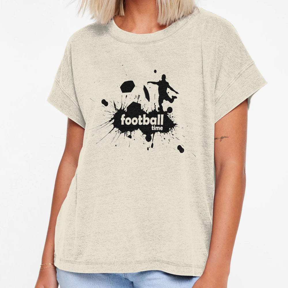 Football Time Dynamic Soccer Game T-Shirt - Fun Novelty Design Unisex - T-Shirt, Sweatshirt, Hoodie