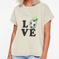 Love Football T-Shirt - Novelty Apparel Unisex - T-Shirt, Sweatshirt, Hoodie