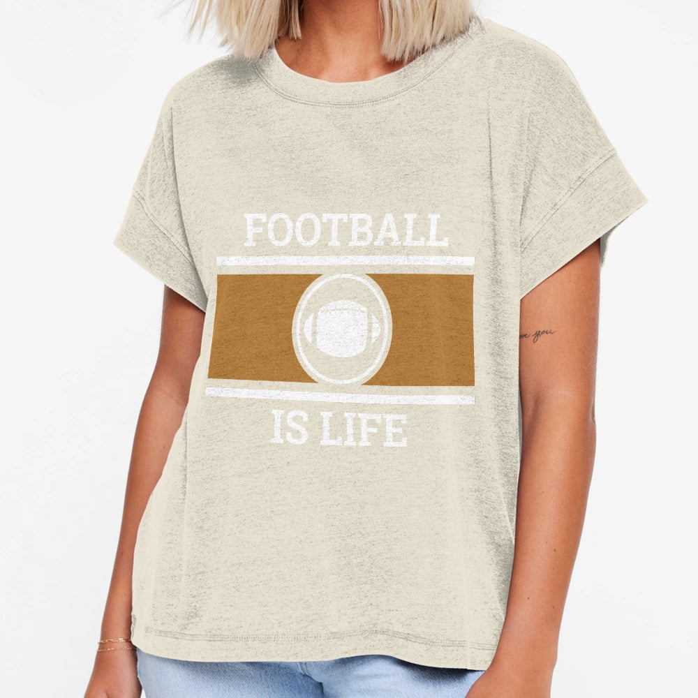 Football Is Life T-Shirt - Streetwear Style for Adults - T-Shirt, Sweatshirt, Hoodie