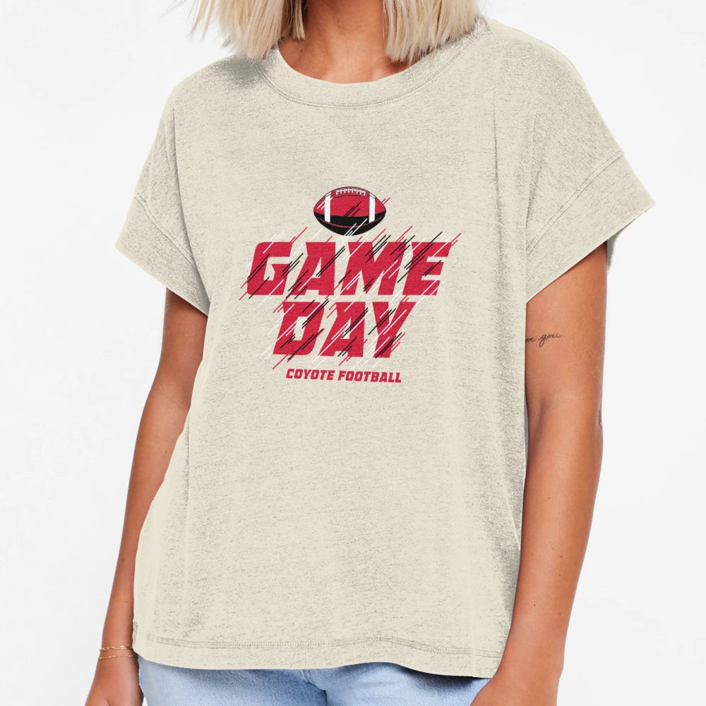 Game Day Coyote Football T-Shirt - Casual Everyday Wear Unisex - T-Shirt, Sweatshirt, Hoodie