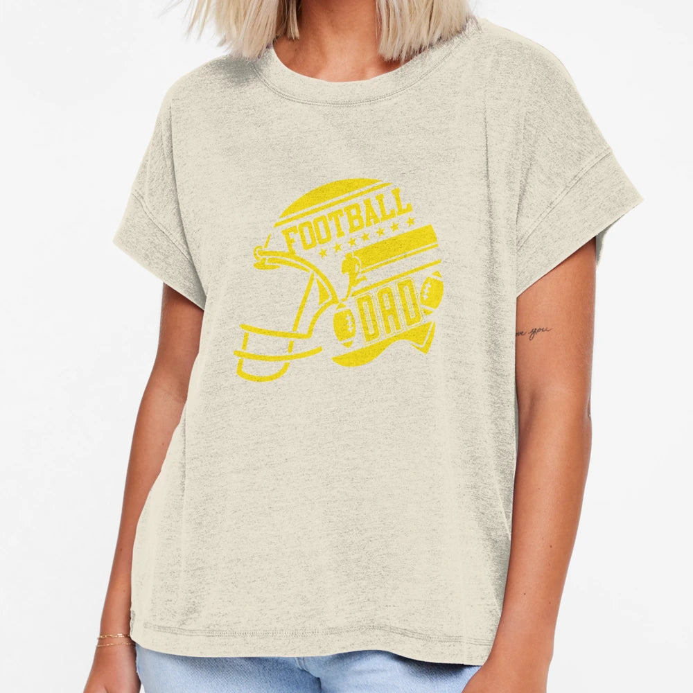 Football Dad Combi T-Shirt - Unique Graphic for Adults - T-Shirt, Sweatshirt, Hoodie
