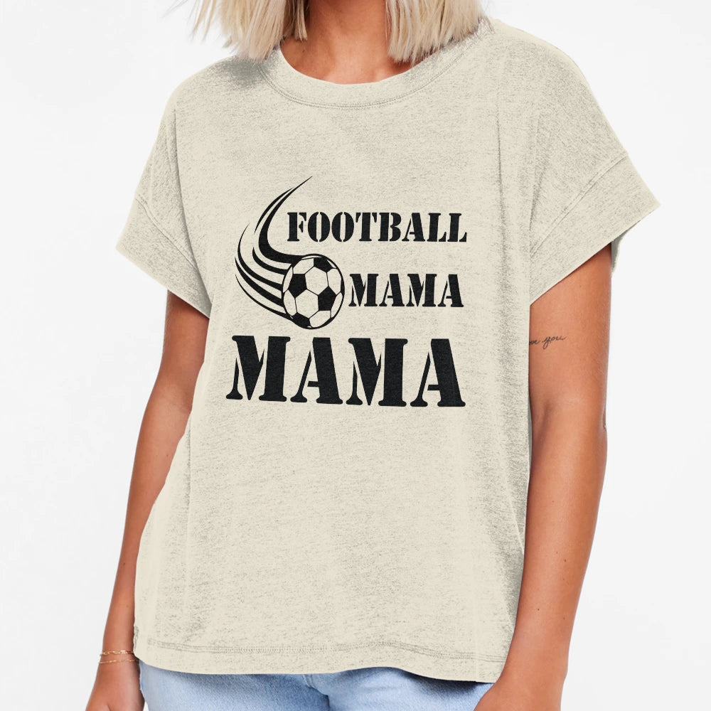 Football Mama Mama T-Shirt - Custom Art Print Unisex - T-Shirt, Sweatshirt, Hoodie