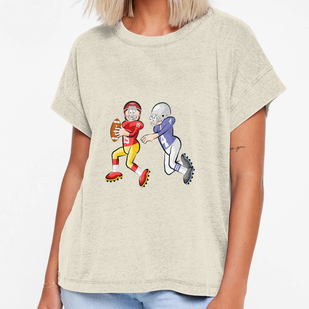 American Football Cartoon 1 41 T-Shirt - Trendy Graphic Men Women - T-Shirt, Sweatshirt, Hoodie