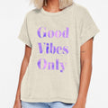 Good Vibes Only by LaurenPatrick - Adult & Kids T-Shirts, Sweatshirts & Hoodies apparel design preview 1