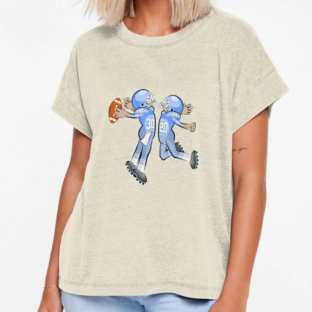 American Football Cartoon 32 41 T-Shirt - Aesthetic Graphic Unisex - T-Shirt, Sweatshirt, Hoodie
