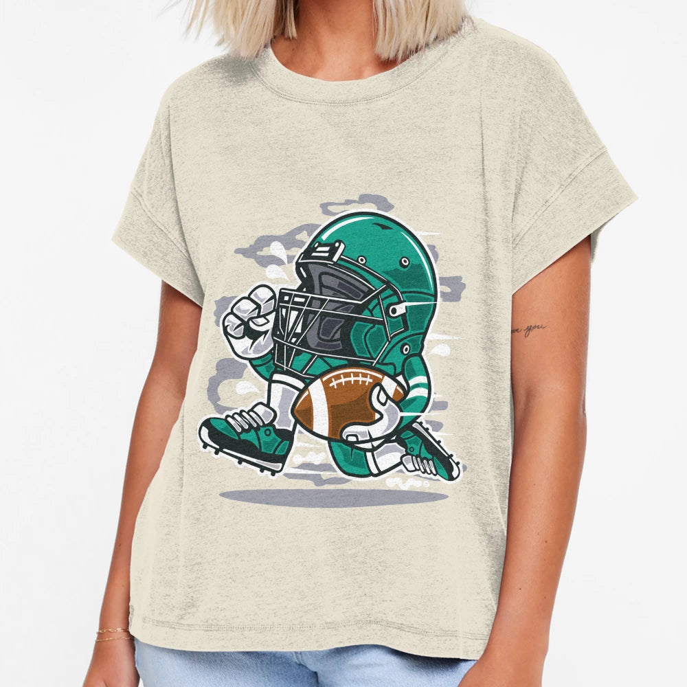 Football Player T-Shirt - Streetwear Style Unisex - T-Shirt, Sweatshirt, Hoodie