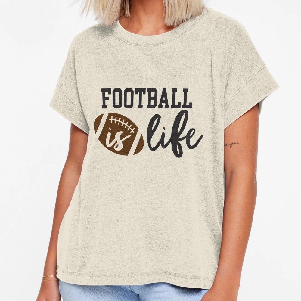 Football Is Life T-Shirt - Unique Graphic Unisex - T-Shirt, Sweatshirt, Hoodie