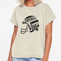 Football Dad Black T-Shirt - Casual Everyday Wear Men Women - T-Shirt, Sweatshirt, Hoodie