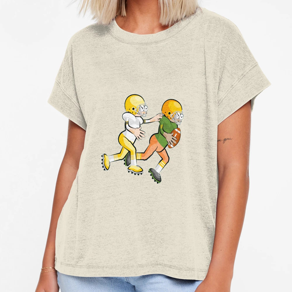 American Football Cartoon 2 41 T-Shirt - Trendy Graphic for Adults - T-Shirt, Sweatshirt, Hoodie