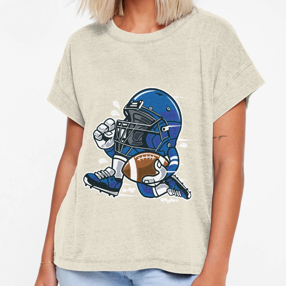 Football Player T-Shirt - Casual Everyday Wear for Adults - T-Shirt, Sweatshirt, Hoodie
