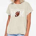 Football Mom Football T-Shirt - Graphic Print Unisex - T-Shirt, Sweatshirt, Hoodie
