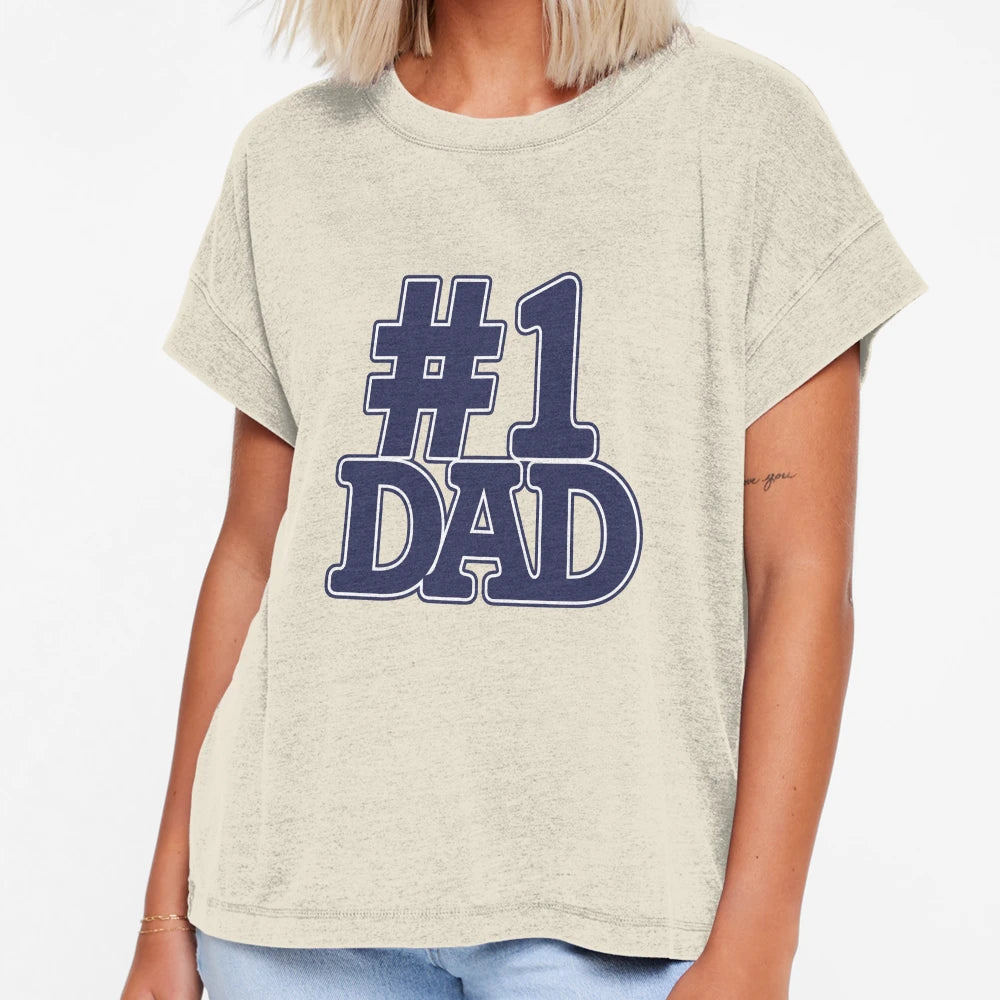 1 Dad T-Shirt - Unique Graphic for Adults - T-Shirt, Sweatshirt, Hoodie