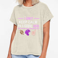 Football Mom I Cant Keep Calm T-Shirt - Casual Everyday Wear for Adults - T-Shirt, Sweatshirt, Hoodie