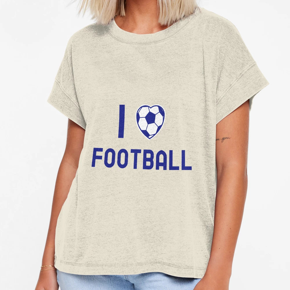 I Love Football T-Shirt - Unique Graphic for Adults - T-Shirt, Sweatshirt, Hoodie