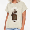 Football Forever My Heart T-Shirt - Streetwear Style for Adults - T-Shirt, Sweatshirt, Hoodie