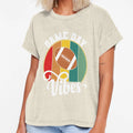 Game Day Vibes American Football Rugby T-Shirt - Graphic Print Men Women - T-Shirt, Sweatshirt, Hoodie