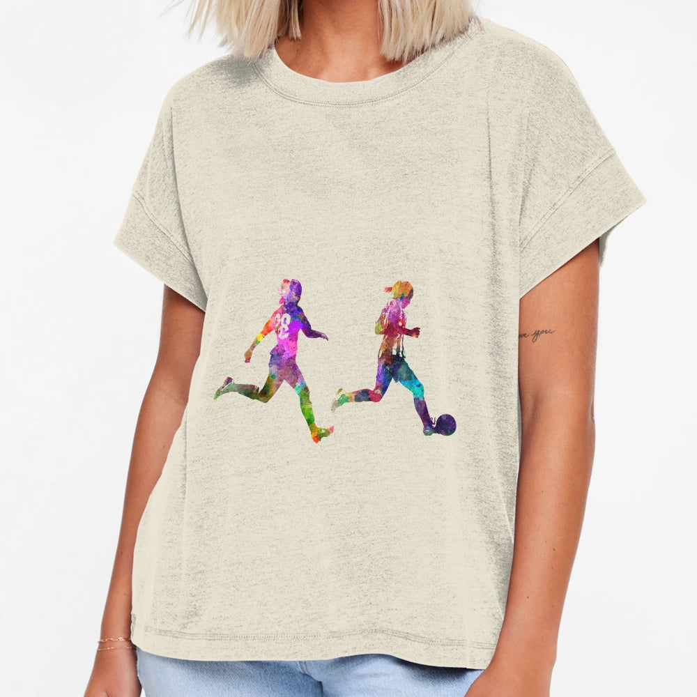 Playing Soccer Football Player Silhouette T-Shirt - Unique Graphic Unisex - T-Shirt, Sweatshirt, Hoodie