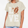 Love Football T-Shirt - Unique Graphic Unisex - T-Shirt, Sweatshirt, Hoodie