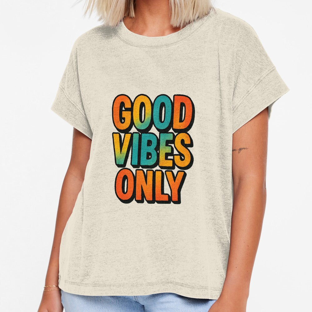 Good Vibes Only by HappyPrintCo - Adult & Kids T-Shirts, Sweatshirts & Hoodies apparel design preview 1