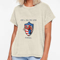 Just Who Loves Football T-Shirt - Aesthetic Graphic Men Women - T-Shirt, Sweatshirt, Hoodie