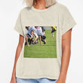 American Football Players Field T-Shirt - Minimalist Print Men Women - T-Shirt, Sweatshirt, Hoodie