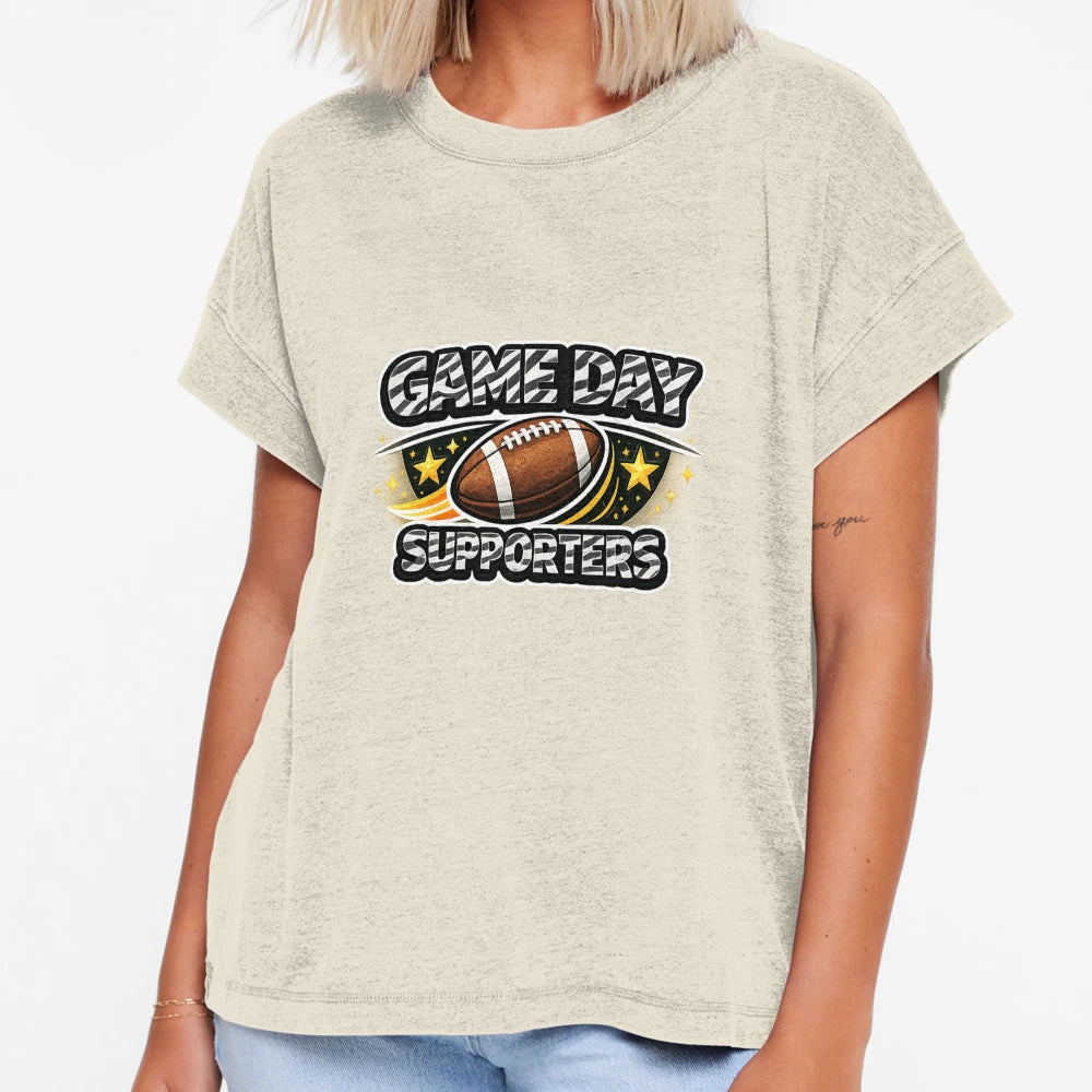 Game Day Supporters Zebra T-Shirt - Casual Everyday Wear for Adults - T-Shirt, Sweatshirt, Hoodie