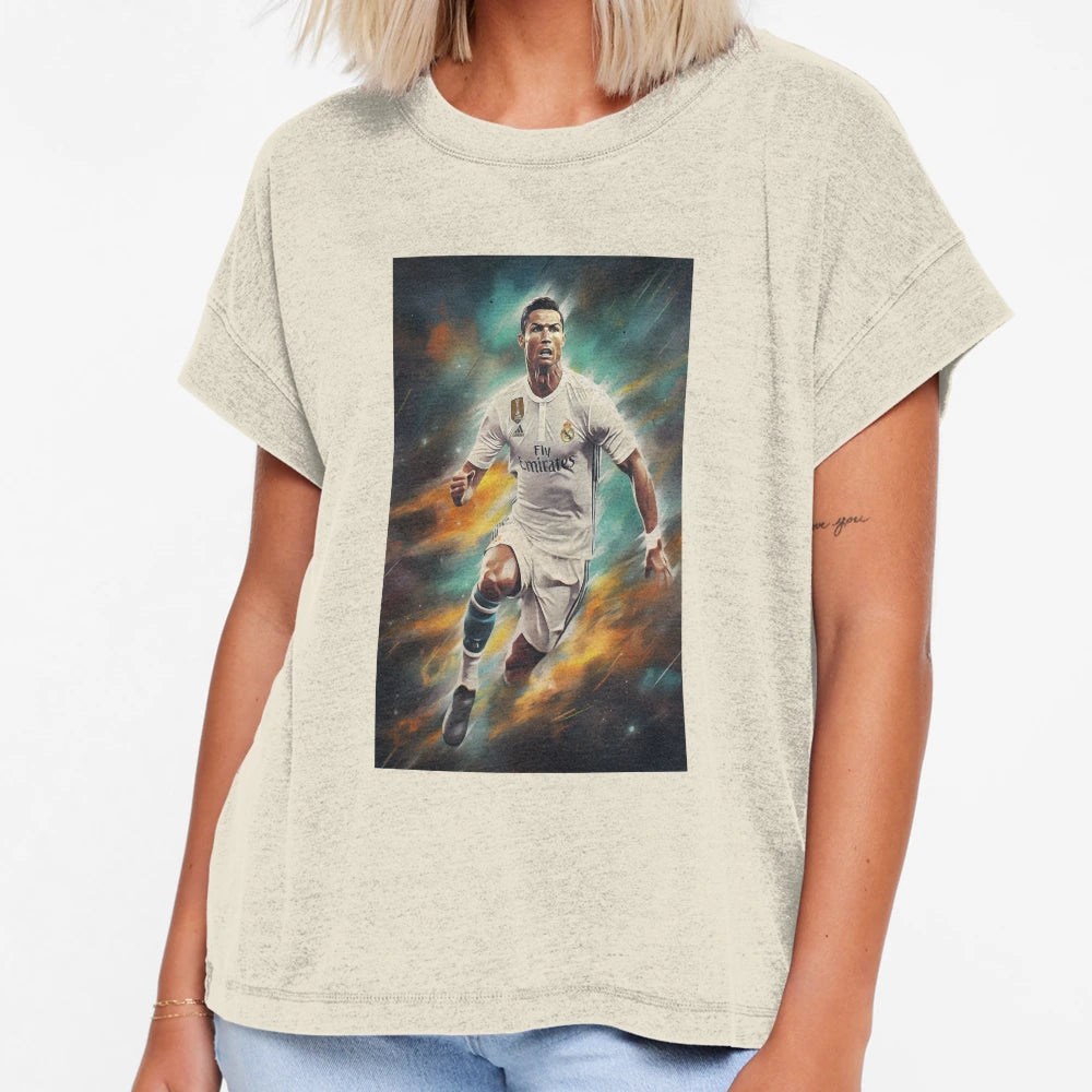 Cristiano Ronaldo Star T-Shirt - Fun Novelty Design Men Women - T-Shirt, Sweatshirt, Hoodie