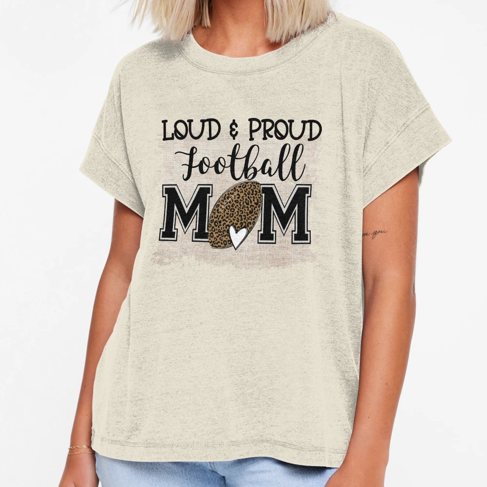 Football Mom T-Shirt - Unique Graphic for Adults - T-Shirt, Sweatshirt, Hoodie