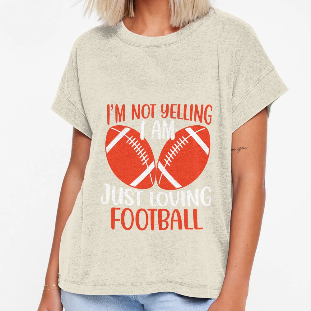 Football Lover American Football Player T-Shirt - Aesthetic Graphic Unisex - T-Shirt, Sweatshirt, Hoodie