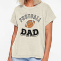 Football Dad T-Shirt - Minimalist Print Men Women - T-Shirt, Sweatshirt, Hoodie