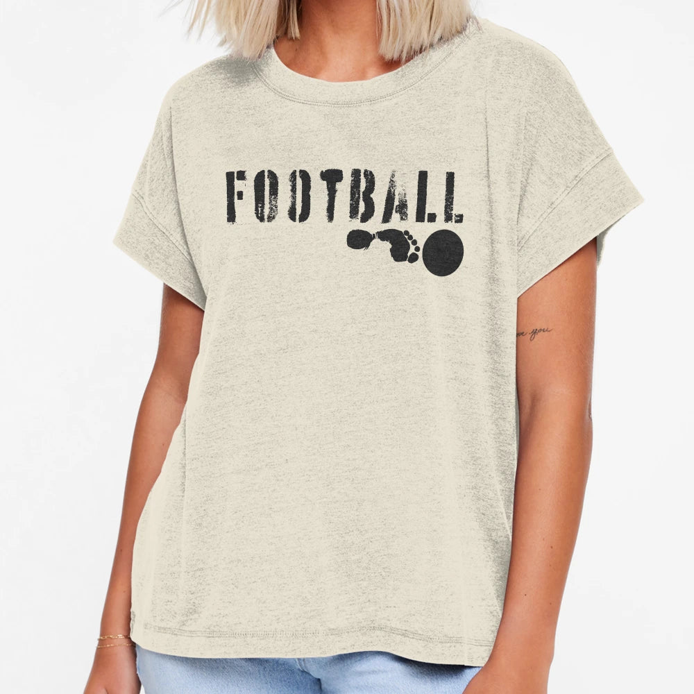 Football Foot And Ball T-Shirt - Graphic Print for Adults - T-Shirt, Sweatshirt, Hoodie