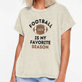 Football Is My Favorite Season Gift T-Shirt - Custom Art Print for Adults - T-Shirt, Sweatshirt, Hoodie