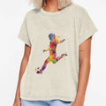 Soccer Kick Watercolor Sports Player T-Shirt - Aesthetic Graphic Unisex - T-Shirt, Sweatshirt, Hoodie