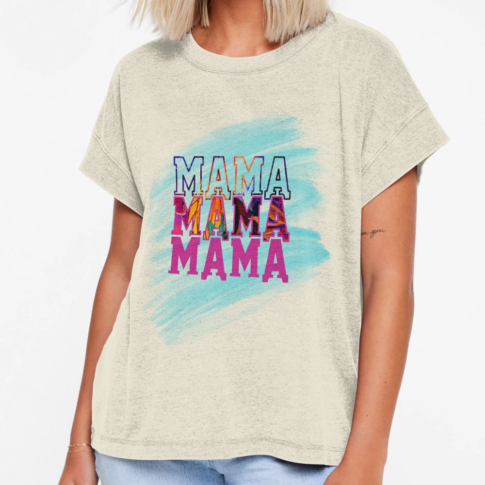 Mama Mothers Day Gift T-Shirt - Custom Art Print Men Women - T-Shirt, Sweatshirt, Hoodie