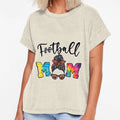 Football Mom Tie Dye Football Soccer T-Shirt - Graphic Print for Adults - T-Shirt, Sweatshirt, Hoodie