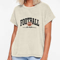 Football Mom Sports Mom T-Shirt - Minimalist Print for Adults - T-Shirt, Sweatshirt, Hoodie