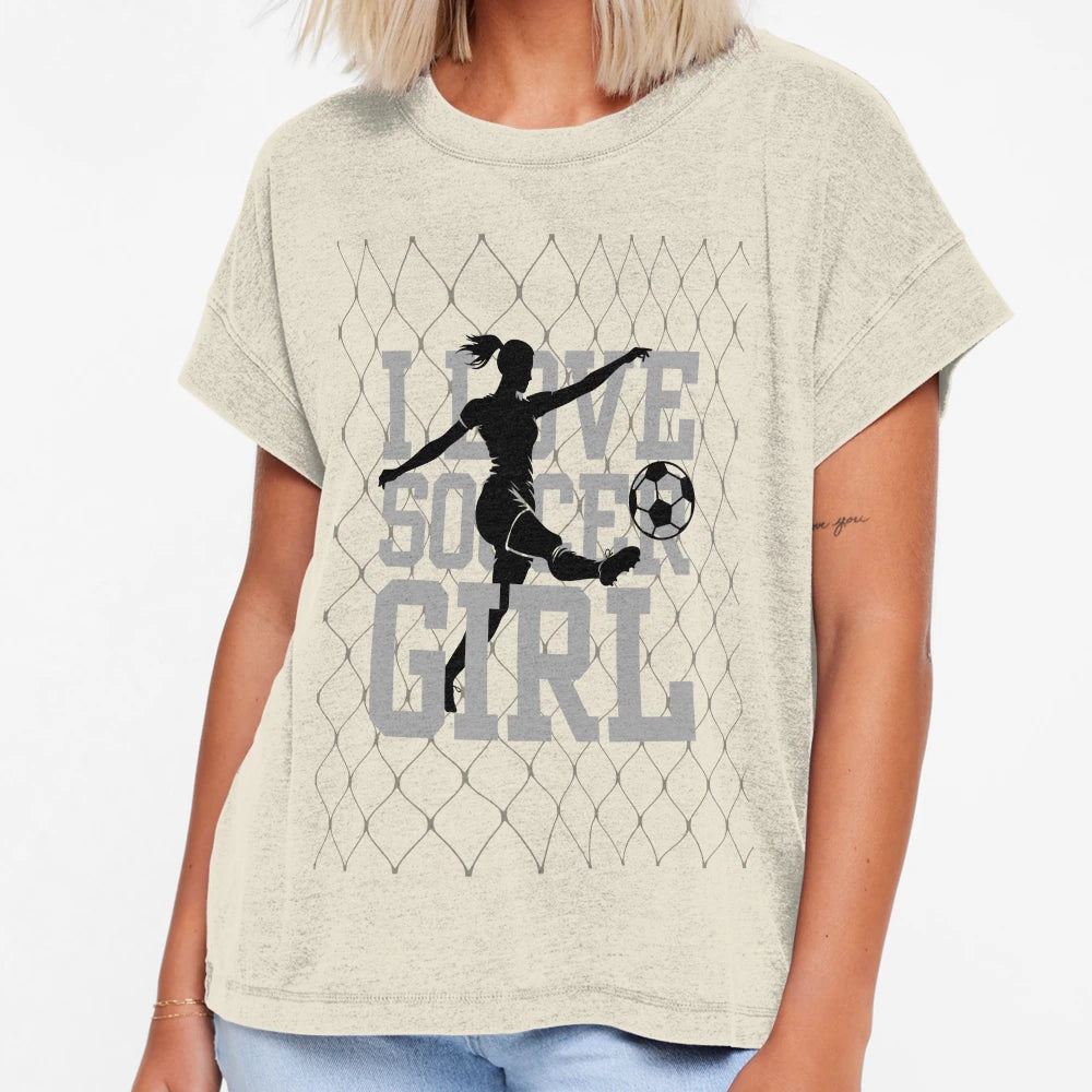 I Love Soccer T-Shirt - Casual Everyday Wear for Adults - T-Shirt, Sweatshirt, Hoodie