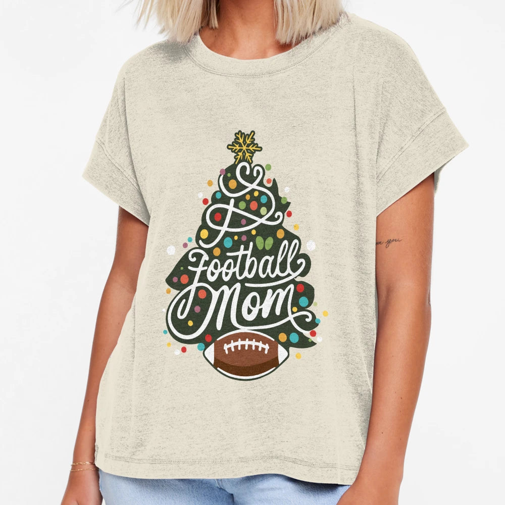 Football Mom Life Tree Cheer Mom T-Shirt - Streetwear Style Unisex - T-Shirt, Sweatshirt, Hoodie