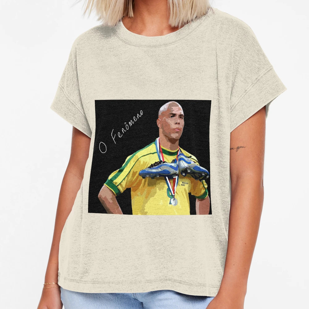 Ronaldo Il Fenomeno T-Shirt - Trendy Graphic Unisex - T-Shirt, Sweatshirt, Hoodie