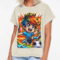 Soccer Mania T-Shirt - Aesthetic Graphic Men Women - T-Shirt, Sweatshirt, Hoodie
