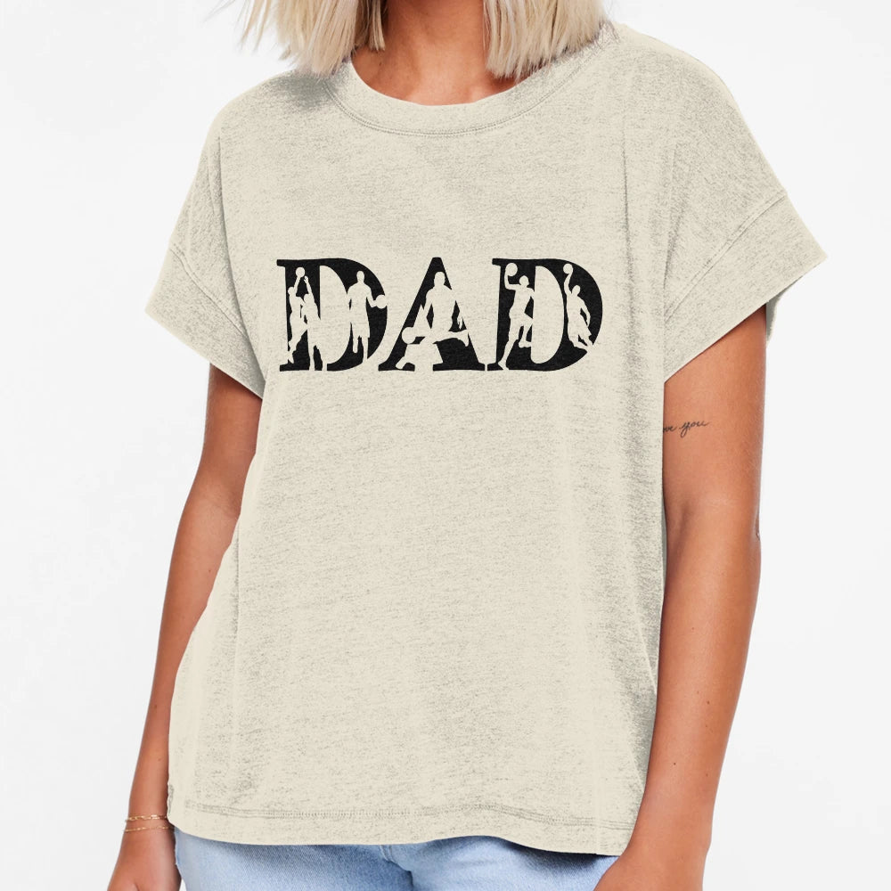 Basketball Dad Coach Player T-Shirt - Custom Art Print for Adults - T-Shirt, Sweatshirt, Hoodie