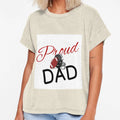 Proud Football Dad T-Shirt - Aesthetic Graphic Unisex - T-Shirt, Sweatshirt, Hoodie
