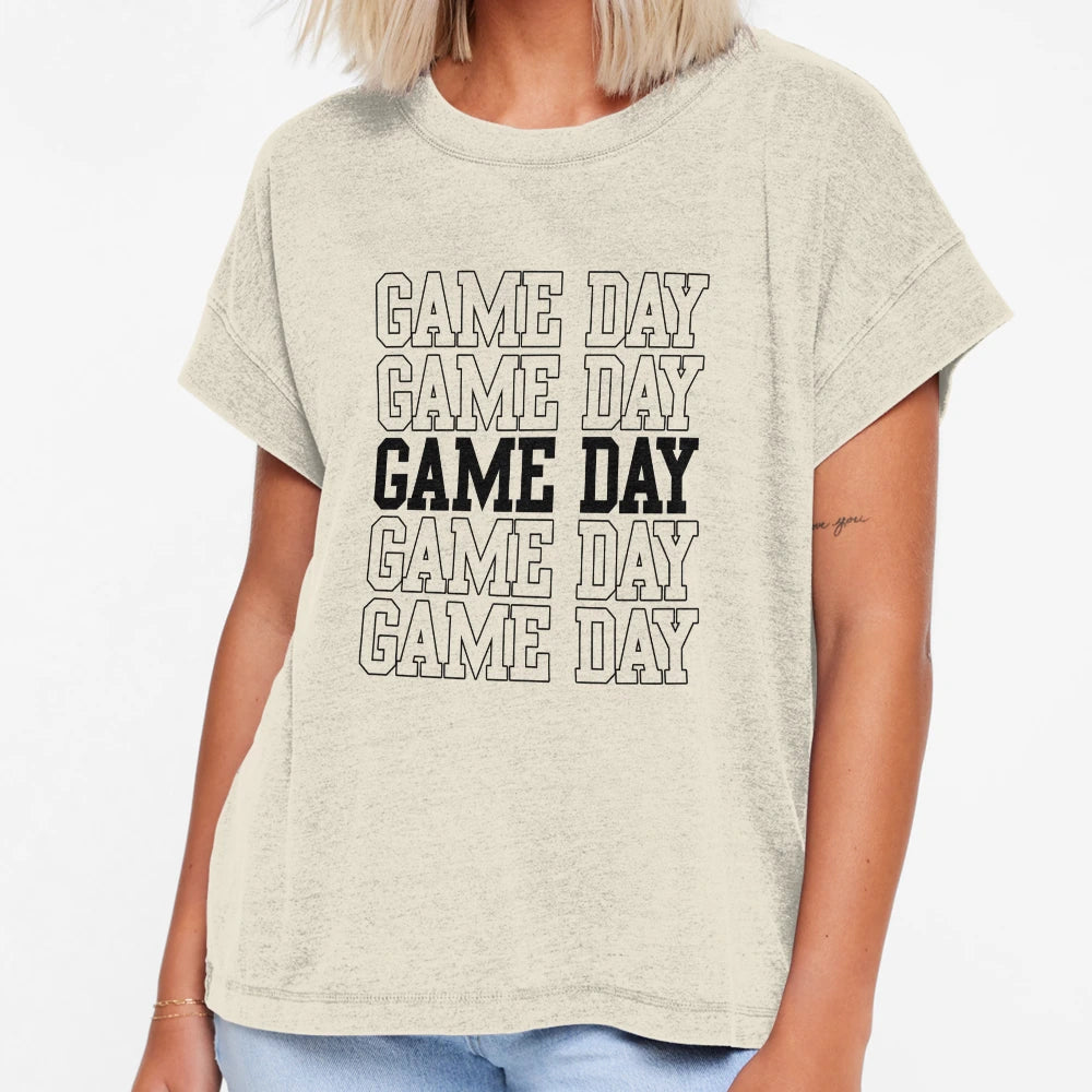 Game Day Football T-Shirt - Graphic Print Unisex - T-Shirt, Sweatshirt, Hoodie