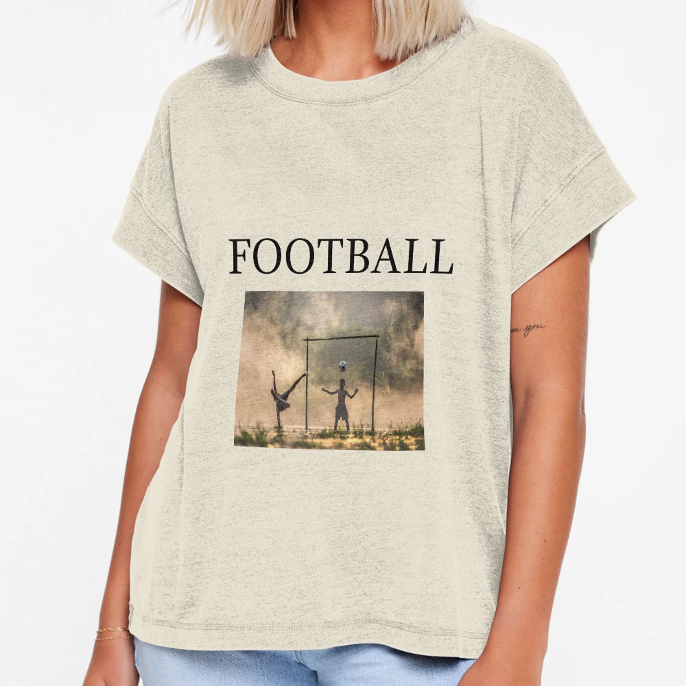 Mask Football T-Shirt - Minimalist Print for Adults - T-Shirt, Sweatshirt, Hoodie