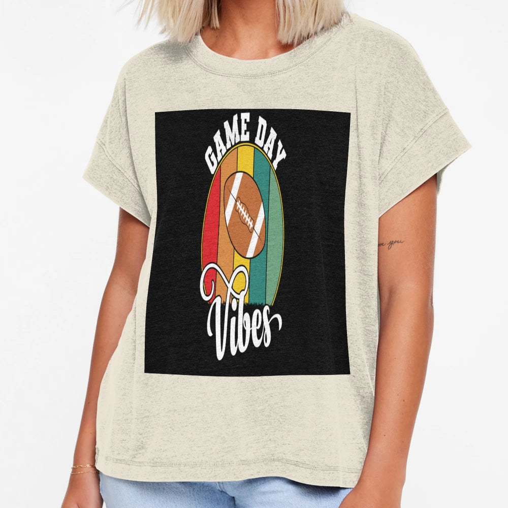 Football Game Day Vibes T-Shirt - Unique Graphic Men Women - T-Shirt, Sweatshirt, Hoodie